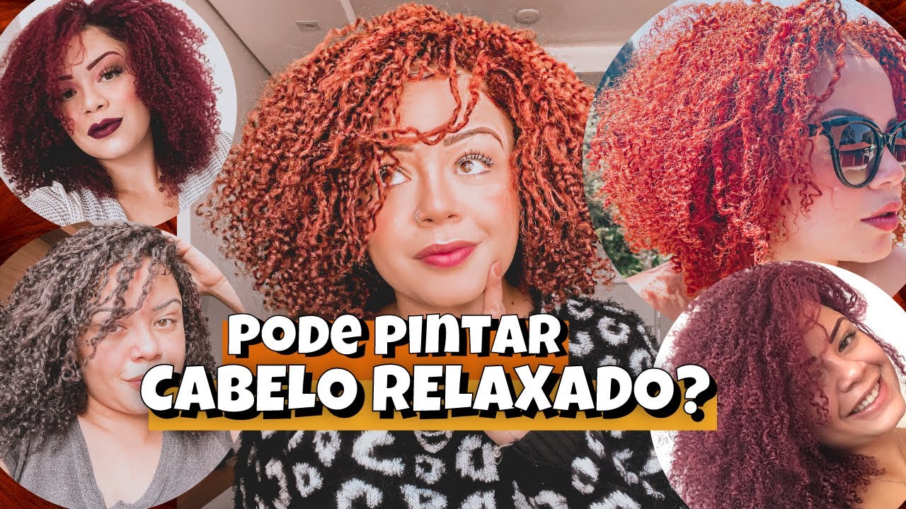 Pode pintar cabelo com relaxamento ? Tinta com amônia ou só tonalizante????