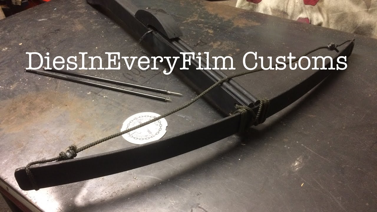 Making a leafspring crossbow