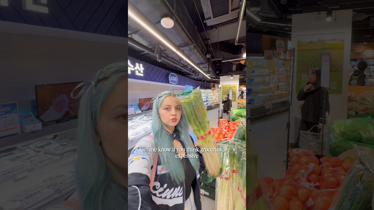 are groceries in korea EXPENSIVE? 🇰🇷😳