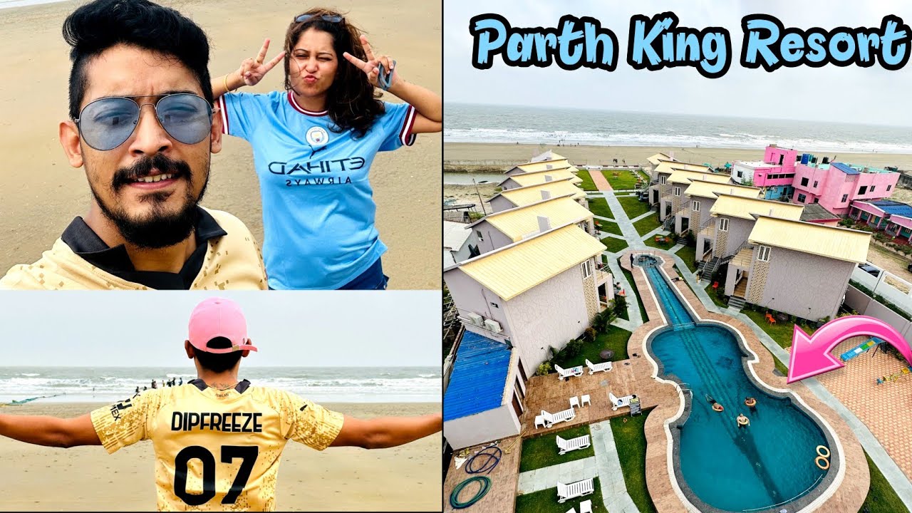 Weekend Trip to the Resort with the Most Unique Pool in Mandarmani | Parth King Resort | Dipfreeze