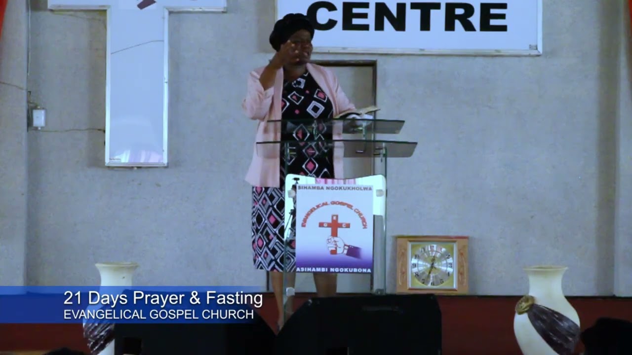 21 days  prayer and  fasting