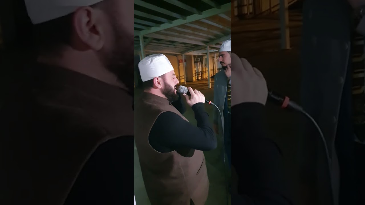 Mustafa Alphayta  ve Ahmet Aybar dan Şişli kuştepe Merkez camiinde çift ezan
