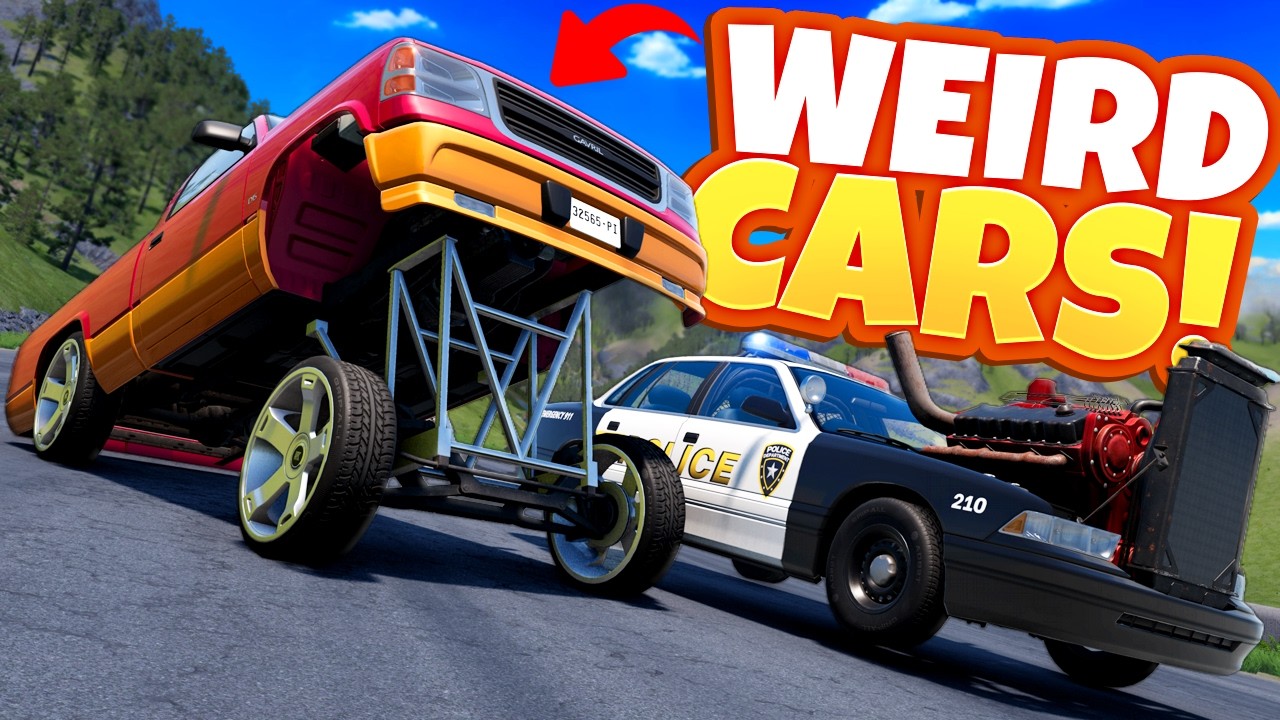 Who Thought Squatted Trucks Could Handle This?! (BeamNG Drive Mods)