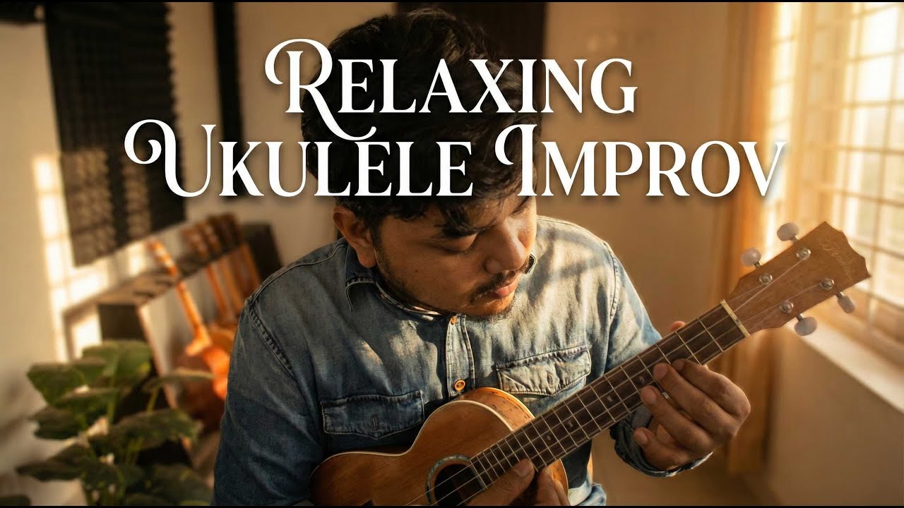 5 Minutes of Calm Ukulele | Relaxing C-Em-G Improvisation | by Mr. Samir
