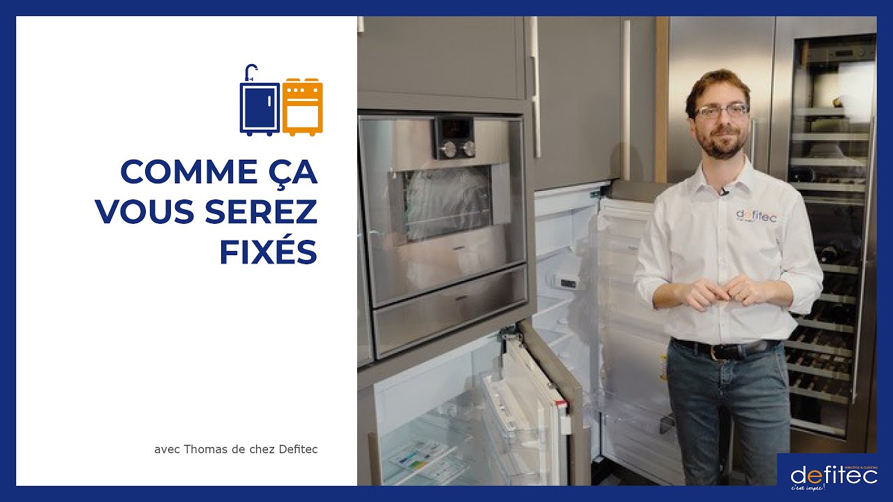 Comment intégrer un frigo dans un meuble de cuisine ? Plus d'infos sur les systèmes de fixation