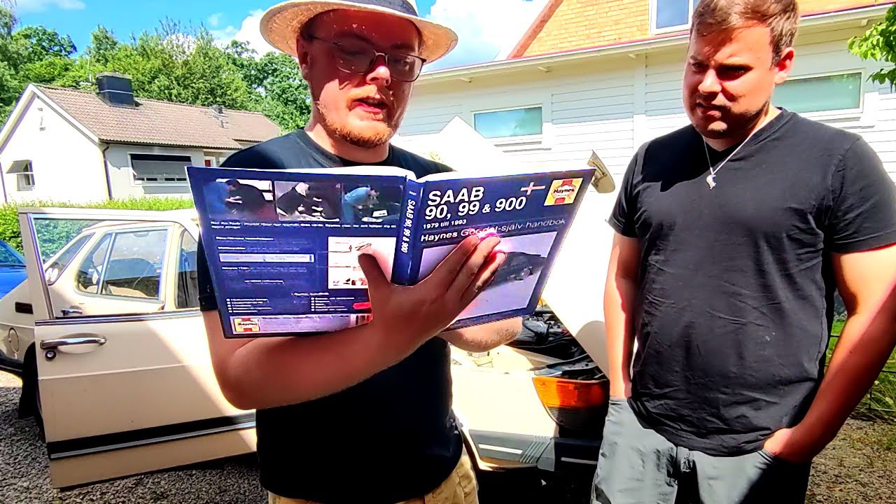 Byter kopplingscylinder på Saab 900 - Enkelt med Haynes! eller... (del 1/2)