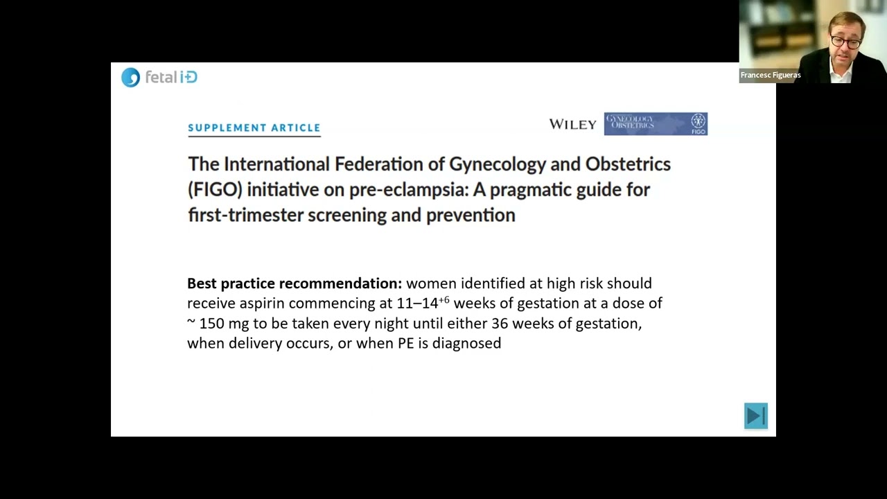 Eje temático 2: preeclampsia; utilidad del cociente sflt-1/PIGF. Hospital Clinic Barcelona.