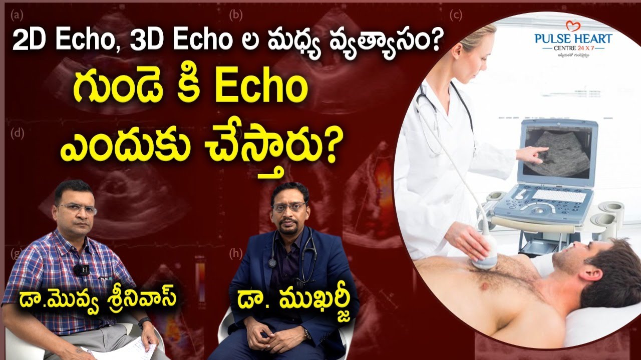When Do You Need an Echocardiogram for Heart | Difference Between 2D Echo And 3D Echo Test