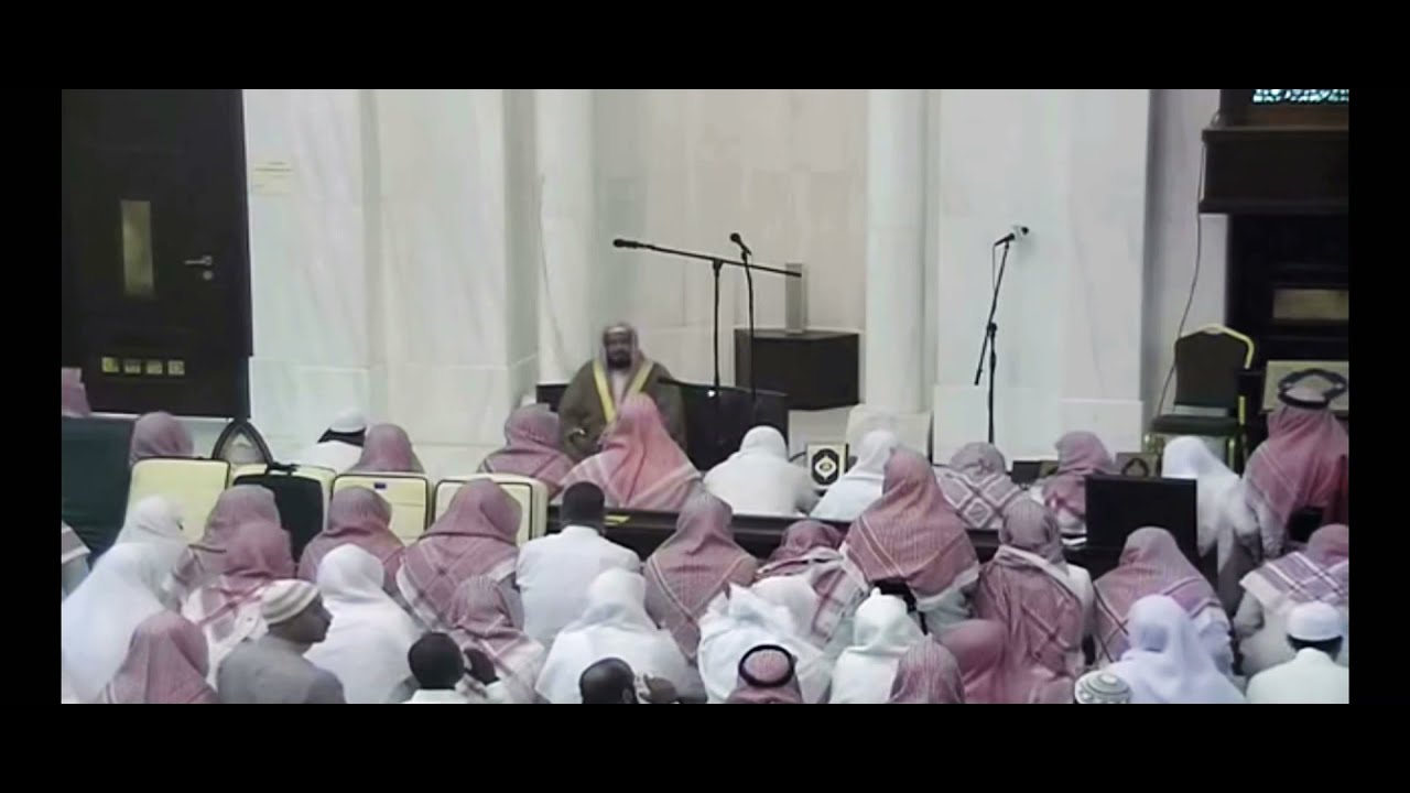 كلمة الشيخ محمد المحيسني عن تدبر￼في القرآن  /الليلة الثامنة وعشرون رمضان