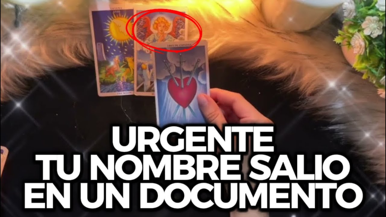 URGENTE 🚨 TU NOMBRE SALIÓ EN UN DOCUMENTO Y YA TE ESTÁN INVESTIGANDO ‼️‼️‼️