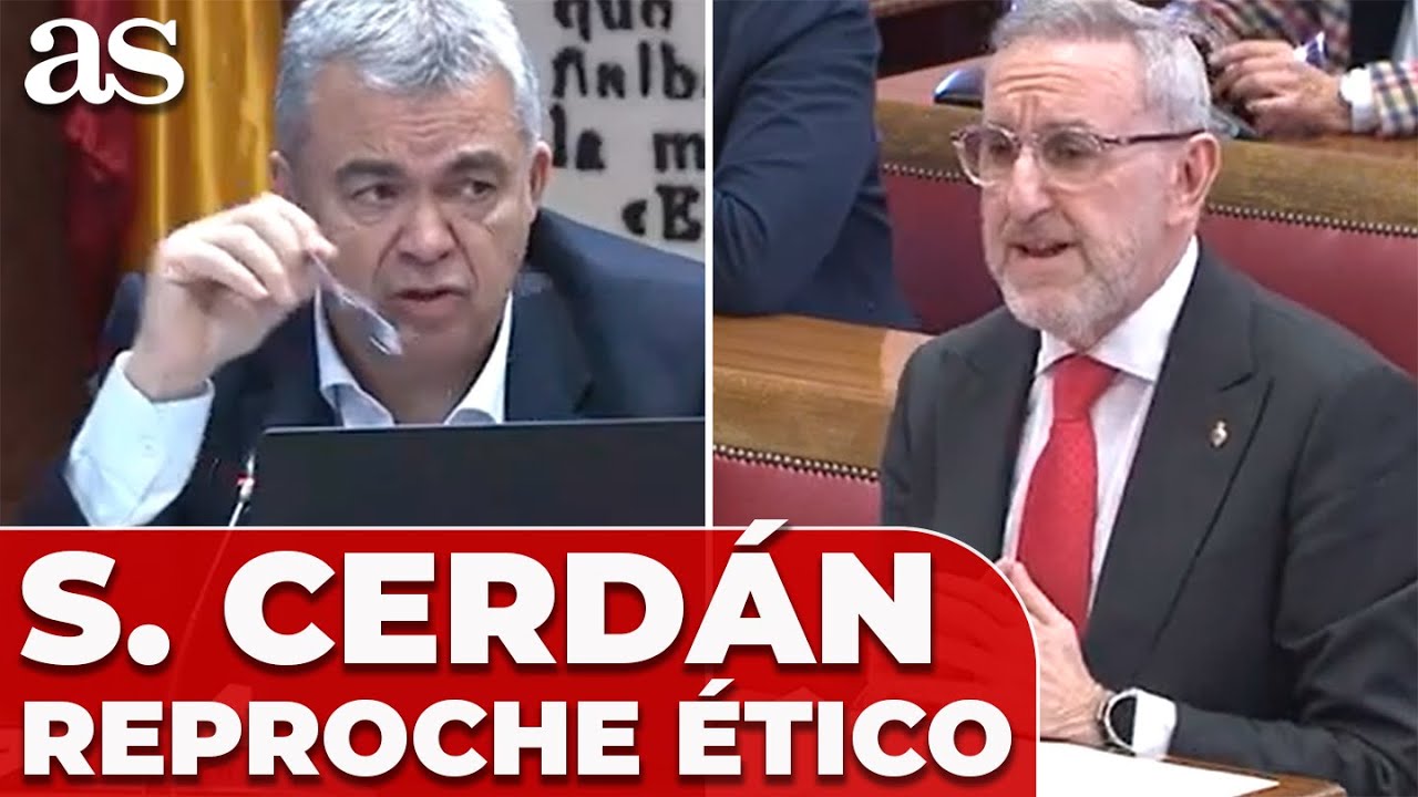 El REPROCHE &Eacute;TICO a SANTOS CERD&Aacute;N de un pol&iacute;tico del PSOE: BRUTAL CONTESTACI&Oacute;N