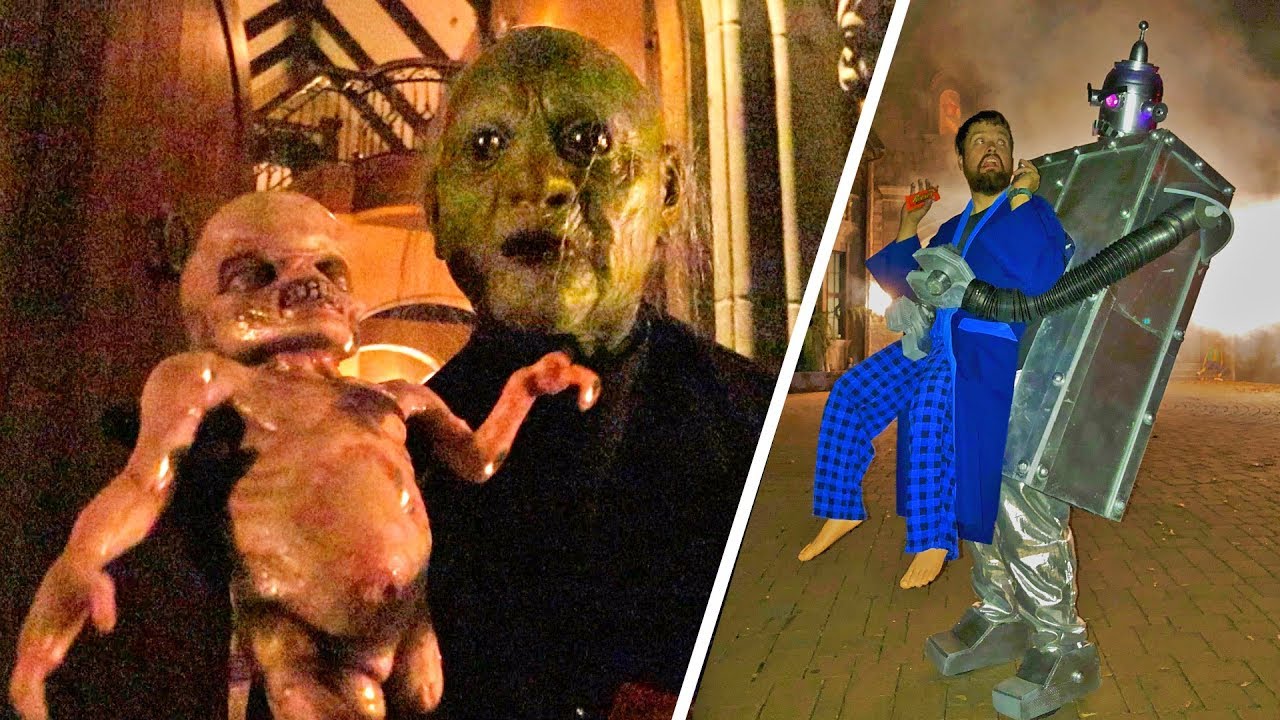 Halloween Fun and Demented Green Man with Mutant Baby - Paul Green Vlogs ep150