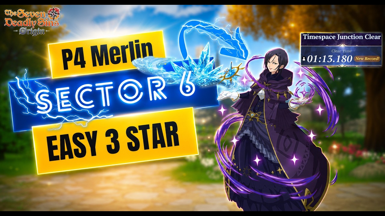 P4 Merlin Lightning & Ice | Sector 6 3 Clear & Guide |  7DS Origin