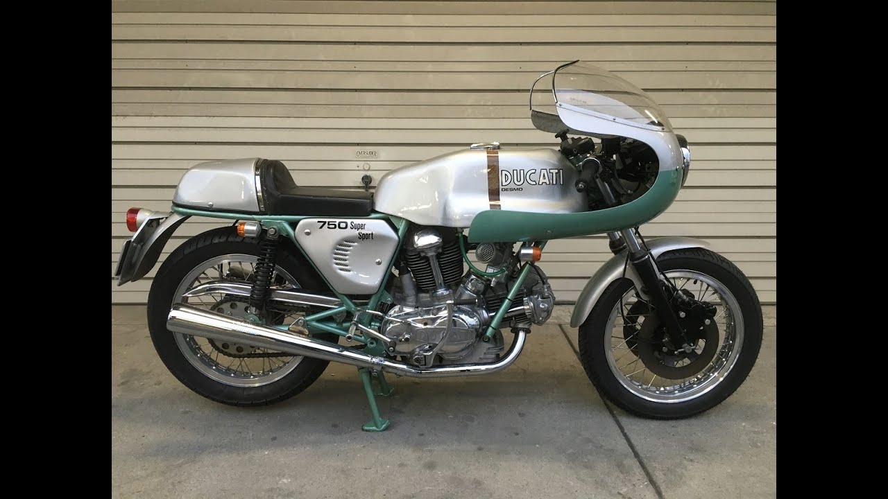 1974　DUCATI  750 SuperSport Engine Kick Start!!Valuable motorcycle!!