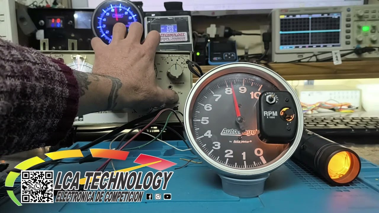 Reparación Orden 14107 Tacómetro Autometer Autogage