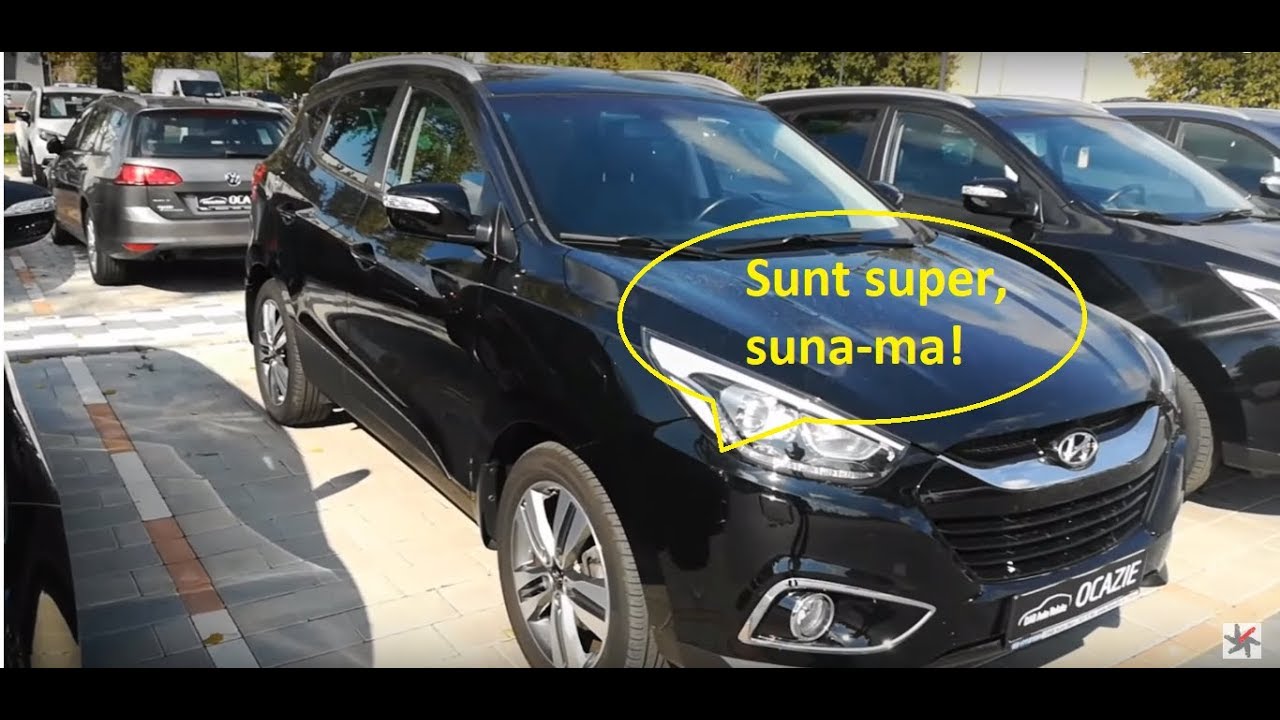 Hyundai ix35 second hand la Dab Auto. Verificare pentru un client serios.
