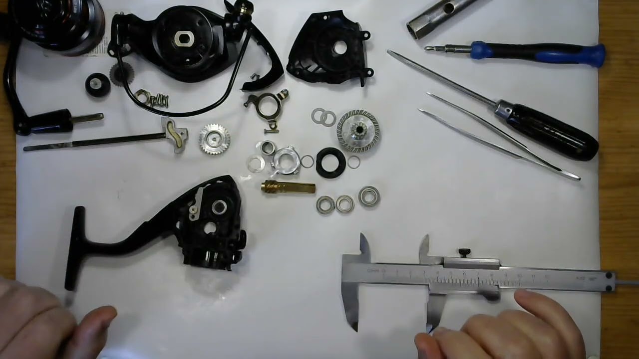 Катушка Flagman S-power Picker 4000 - нулевое ТО своими руками (катушка для левши).