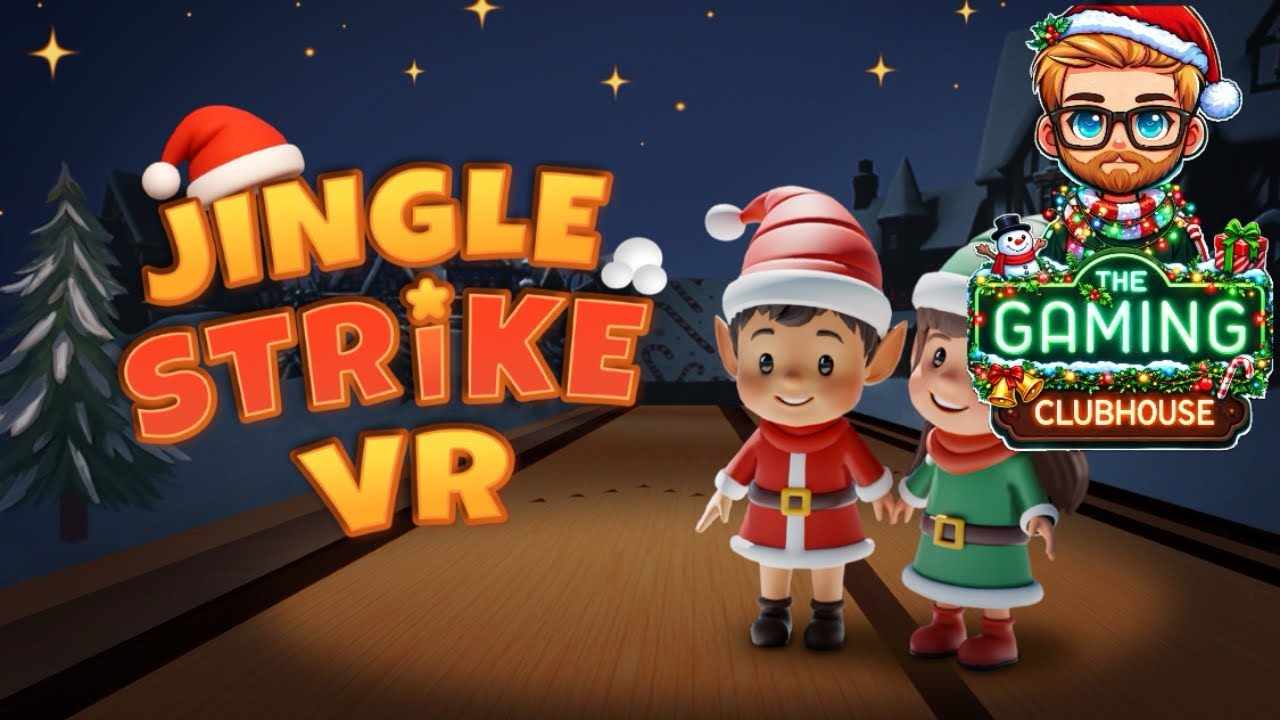 Jingle Strike VR Bowling - Meta Quest 3 Gameplay w/ Sonny G