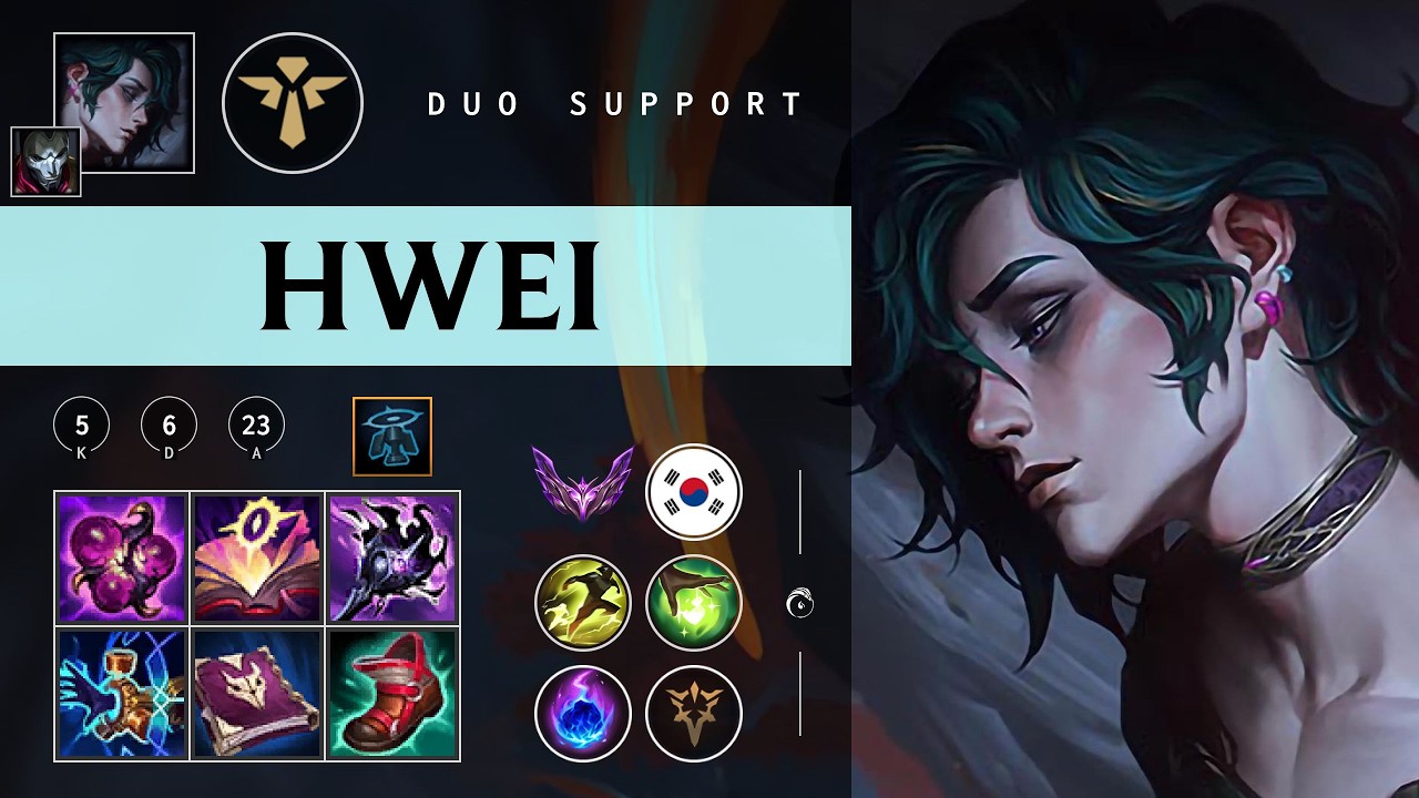 Hwei Support vs Karma - KR Master Patch 26.05