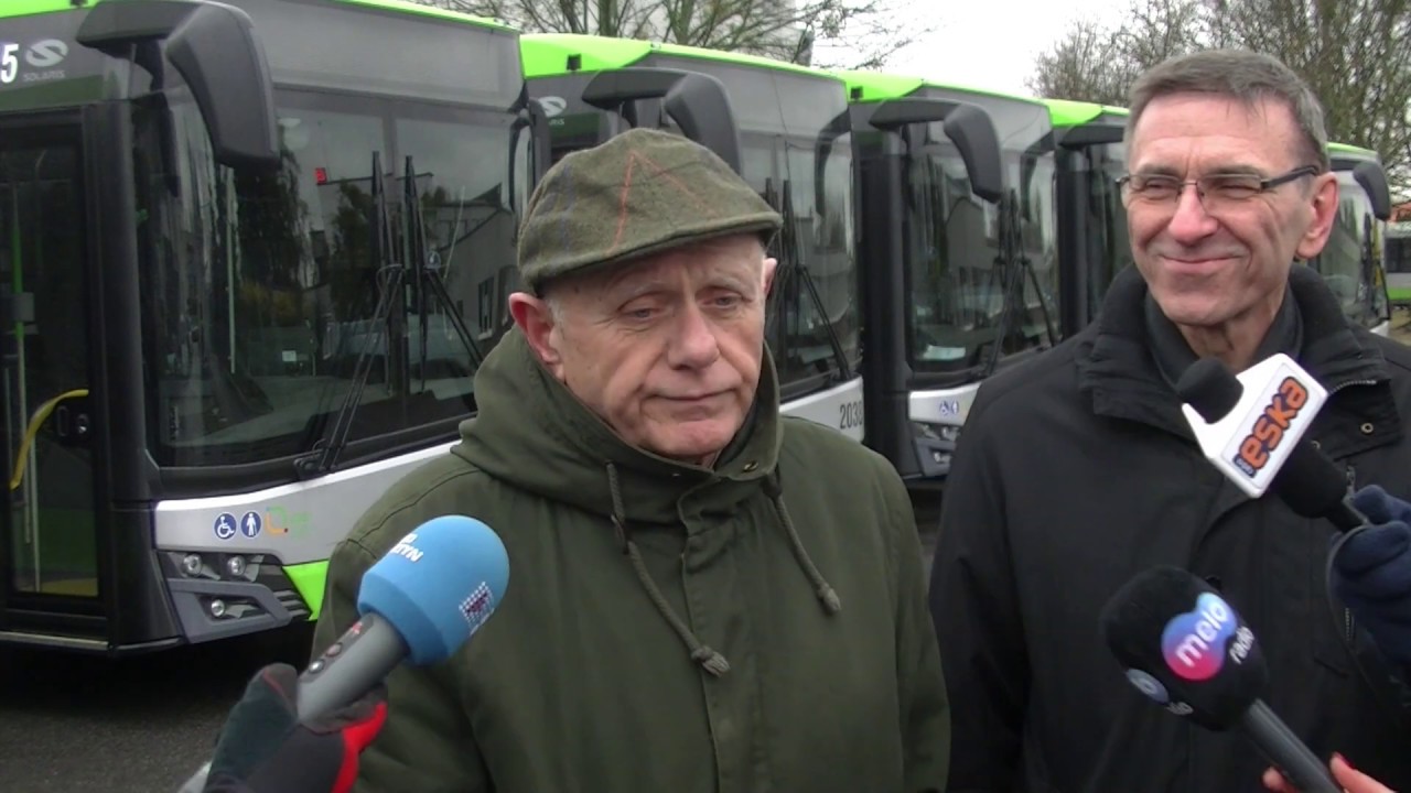OLSZTYN24: Prezentacja nowych autobusów olsztyńskiego MPK