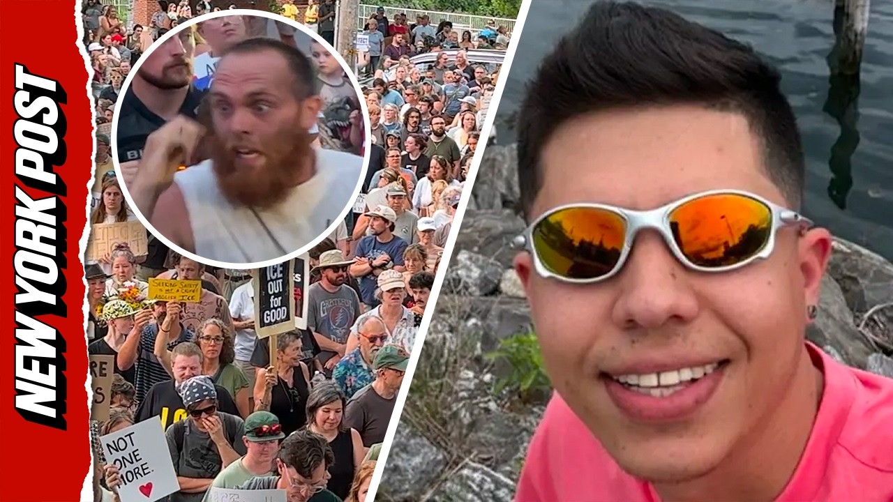 Protestujący przeciwko ICE ścierają się ze zwolennikami ICE po śmiertelnej strzelaninie w Maine