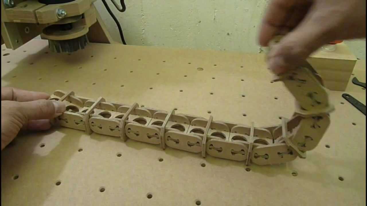 DIY Cable Carrier for Homemade CNC Router