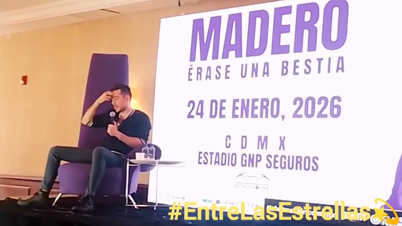 José Madero se prepara para rugir en el Estadio GNP Seguros con su show 