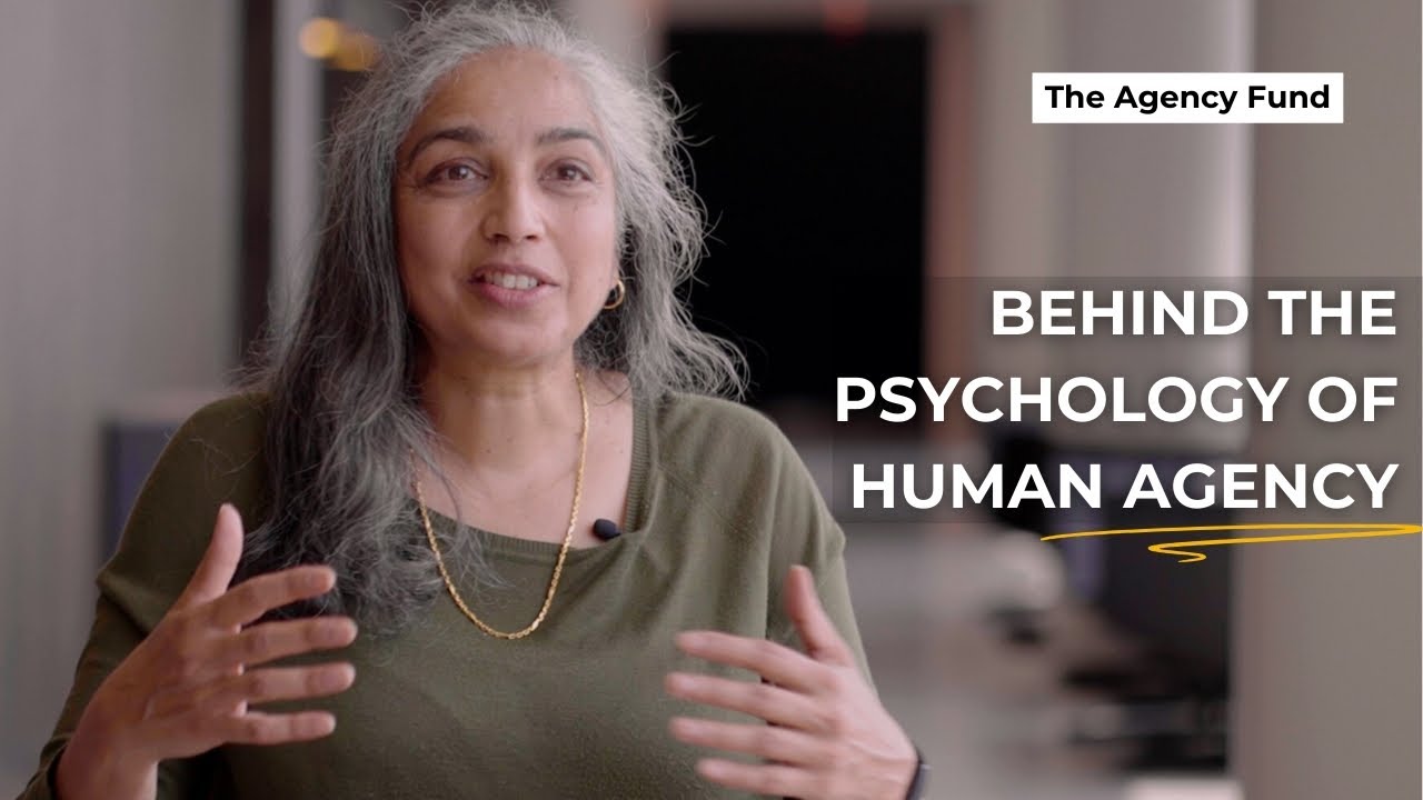 Behind the psychology of human agency