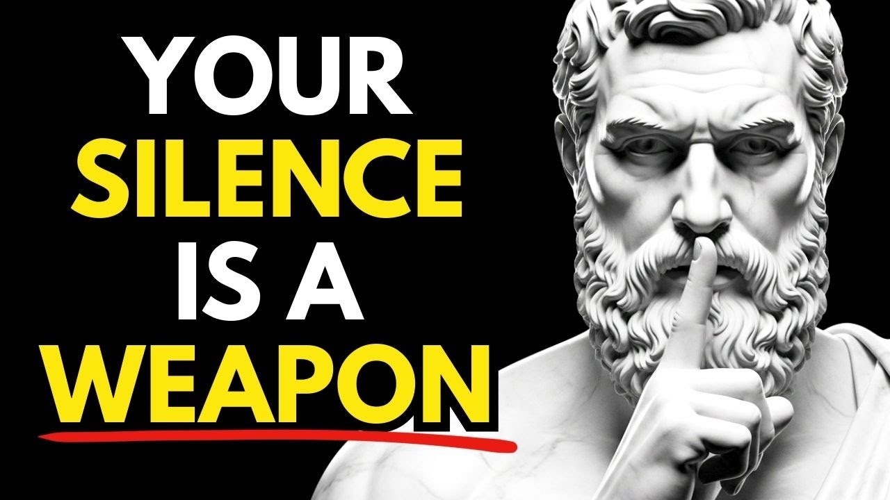Stop REACTING: Silence is the Most POWERFUL Answer | Stoicism