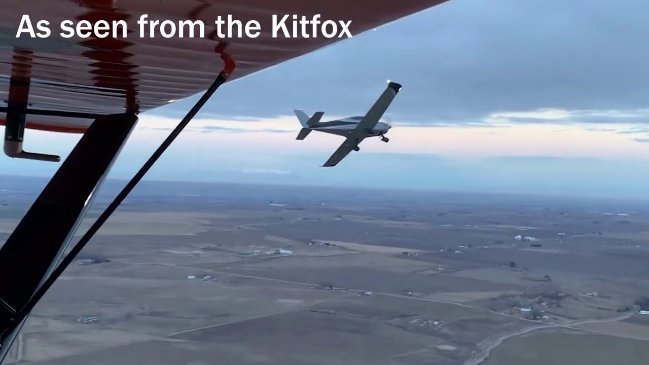 Sling TSi Flying Low and Slow With a Kitfox!
