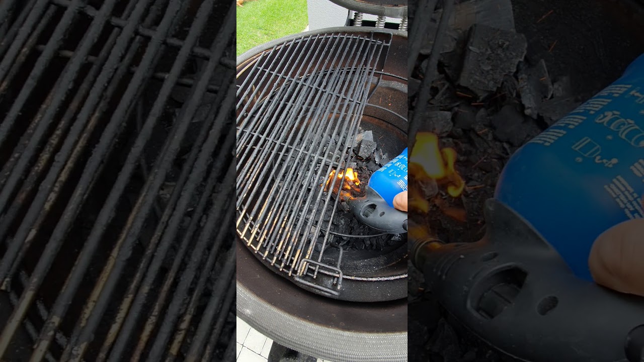 Kamado BONO užkūrimas