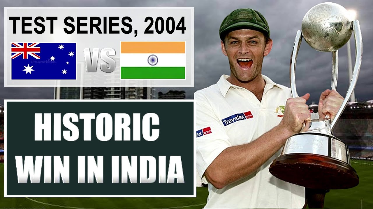 Border–Gavaskar Trophy 2004 | Australia’s Historic Series Win in India | India Lost After 35 Years