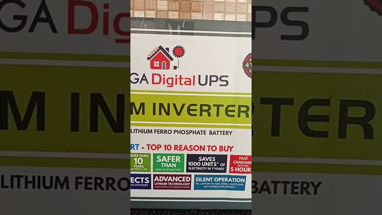 Low Cost Lithium battery inverter - Omega Digital inverter
