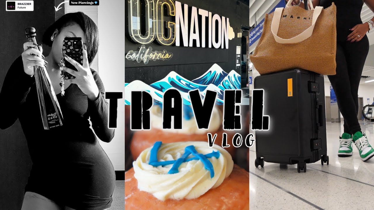 TRAVEL VLOG | FIRST TIME IN L.A. | PREP, PACK, AND TRAVEL W/ME | WTF..STORYTIME | LOWKEY A FOODIE?!