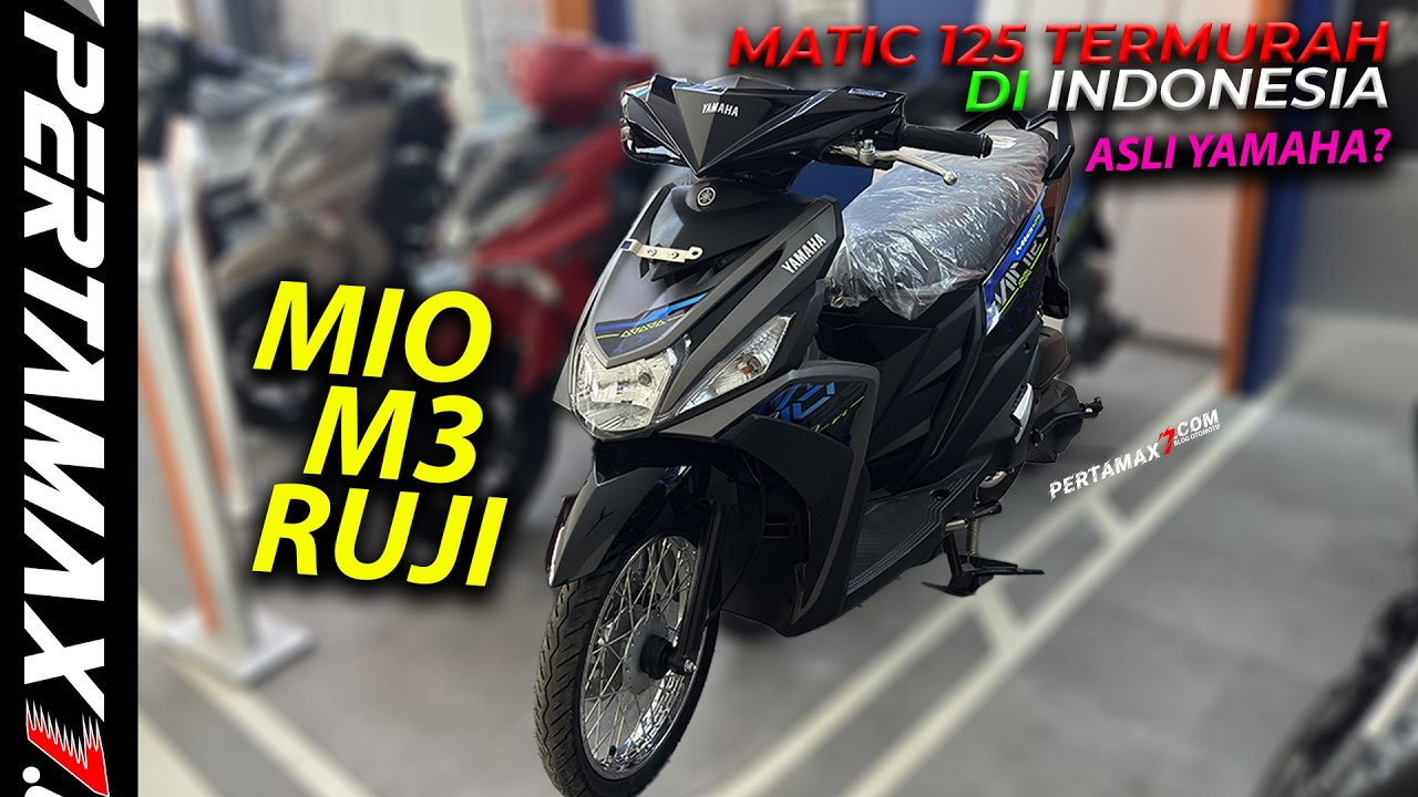 REVIEW Data Fakta Yamaha Mio M3 Pelek Ruji SW Jari Motor Matic 125cc Termurah di Indonesia 2026 #mio