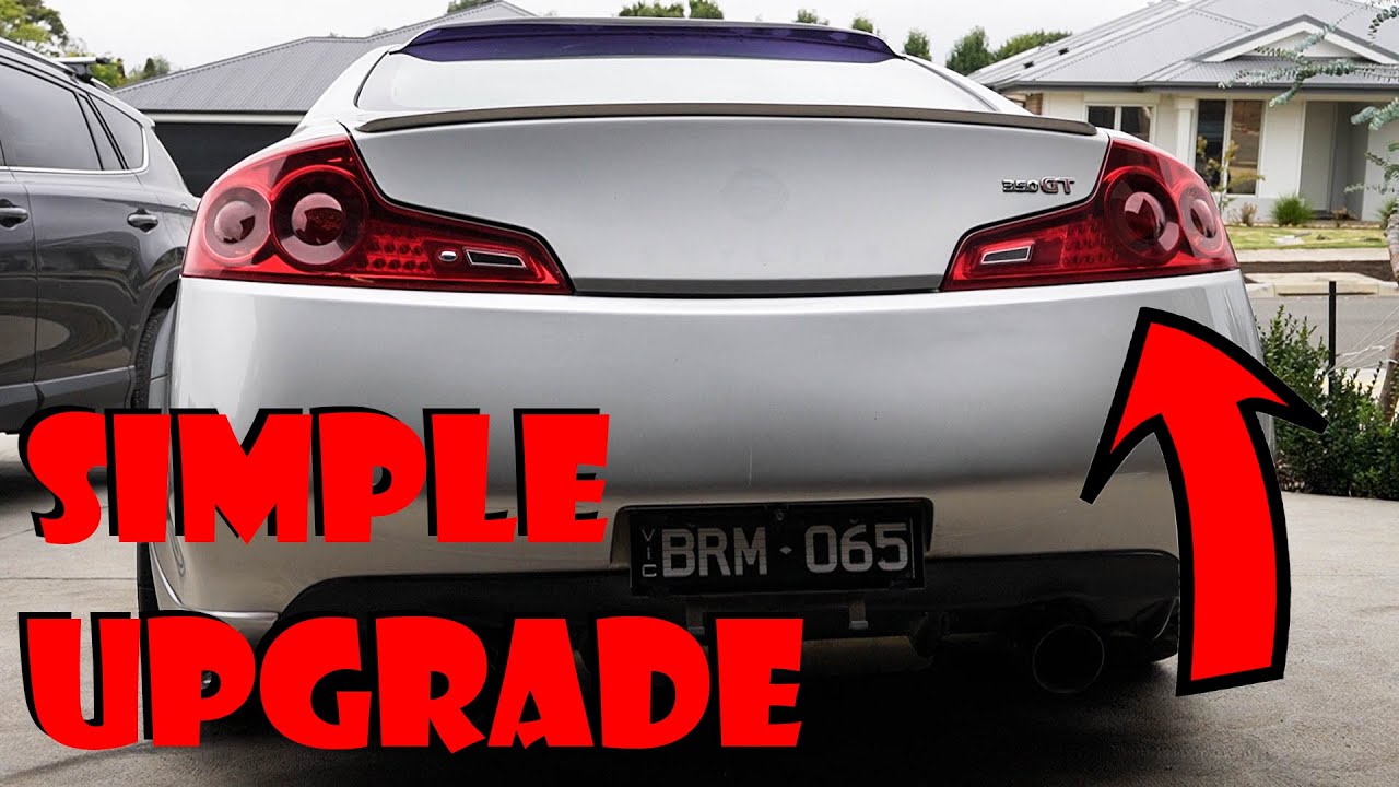 How To Install Series 2 Taillights and Seats Into A V35 Skyline | Infiniti G35