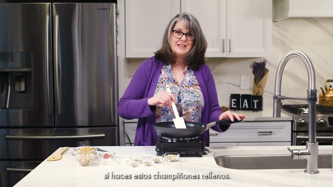 Que se Cuece con NYSOFA | Champiñones Rellenos De Hierbas