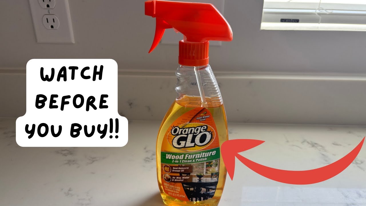 Honest Review - Orange Glo Wood Cleaner & Polish