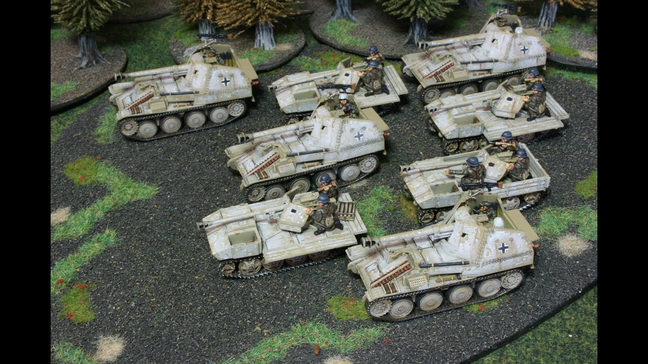 How to Paint a Worn Whitewash on your Flames of War Vehicles