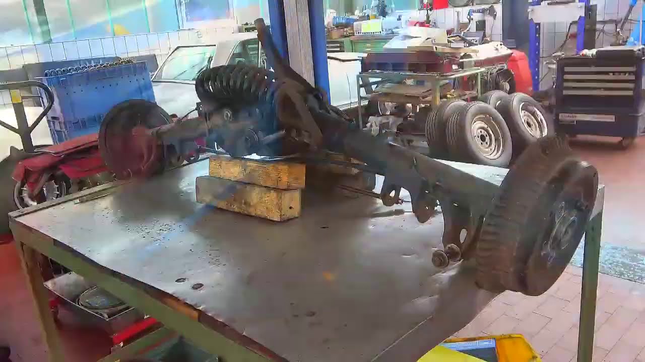 Schairer-Klassiker | Werkstattdurchgang | Arbeiten an W111, Heckflosse, 190, Pagode, Hinterachse...