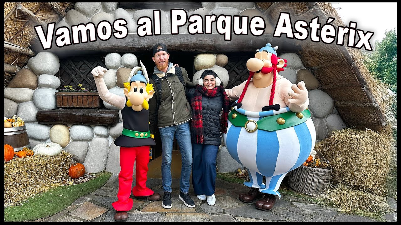 🎡 As&iacute; es el parque Asterix de Par&iacute;s 🎢