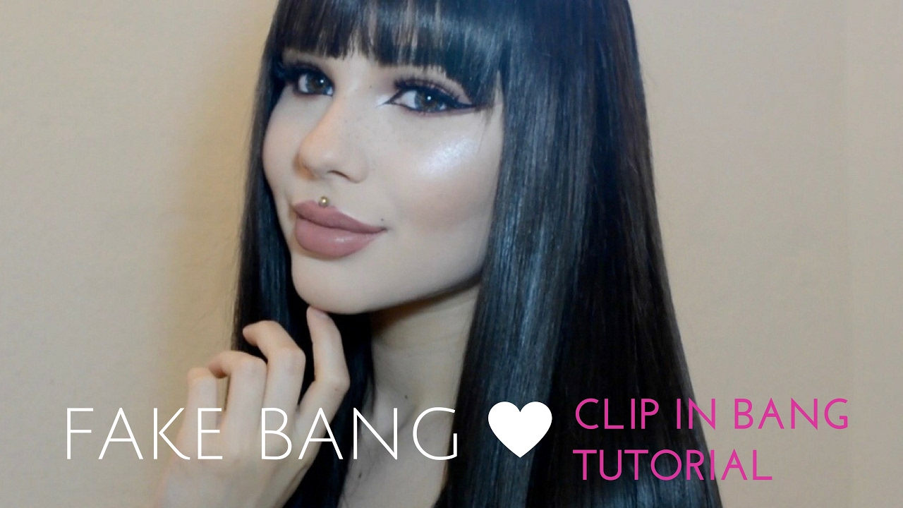 FAKE BANG tutorial