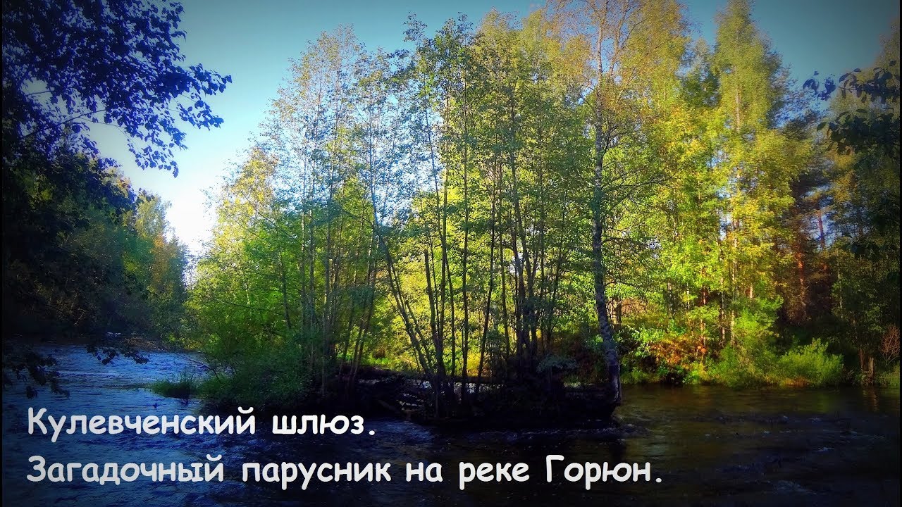 Кулевченский шлюз Тихвинской водной системы. Черная Жемчужина на реке Горюн.