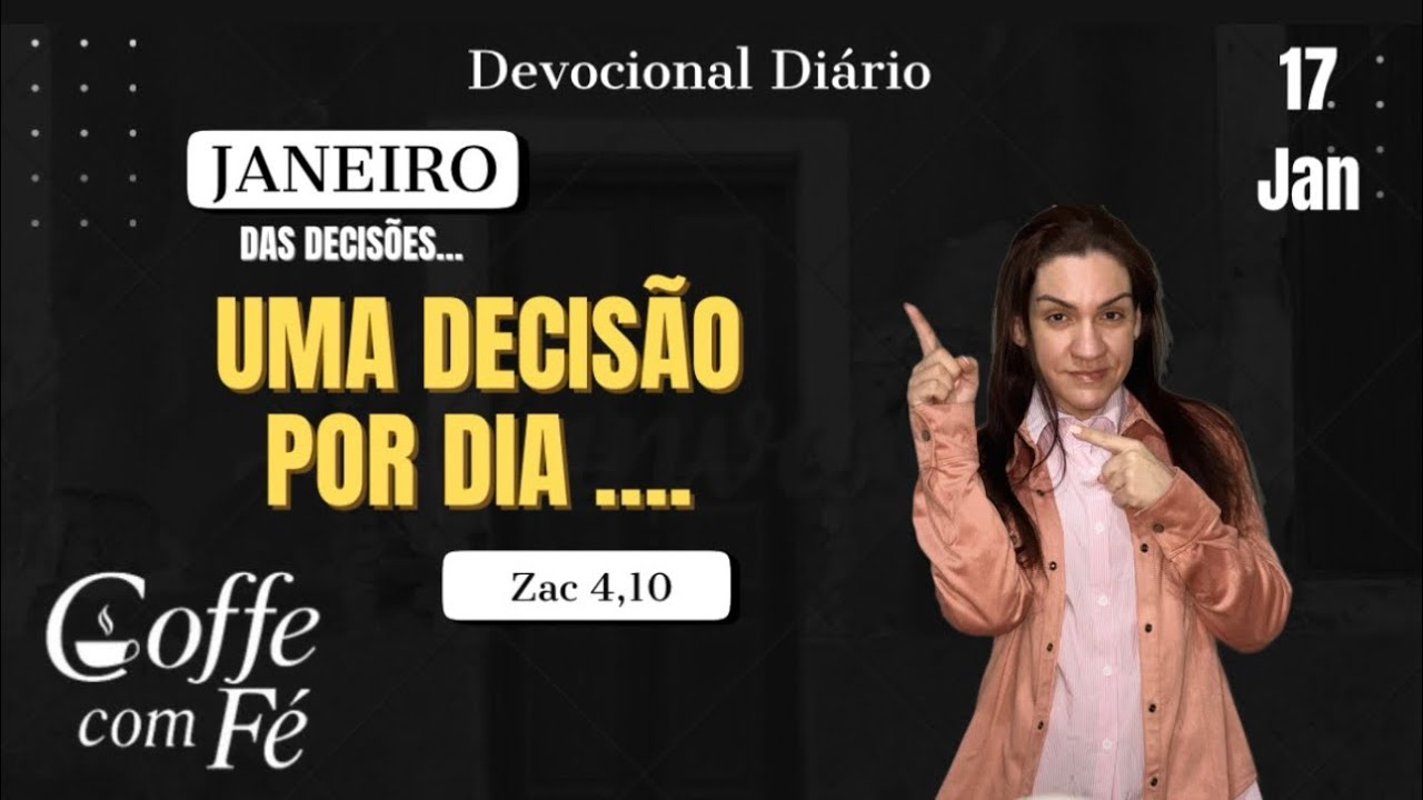 Não despreze pequenos começos e a constância! Zac 4;10 #palavradehoje 