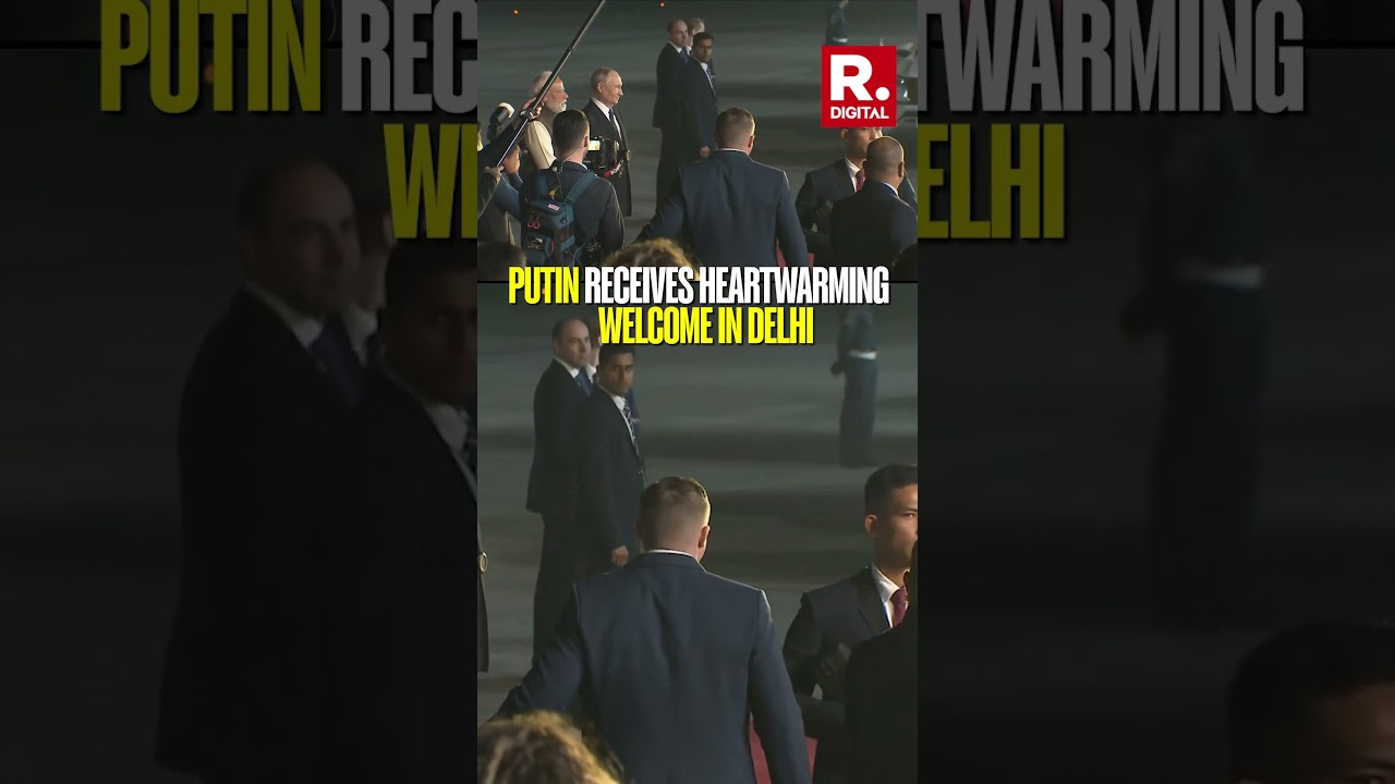 Putin receives heartwarming welcome in Delhi