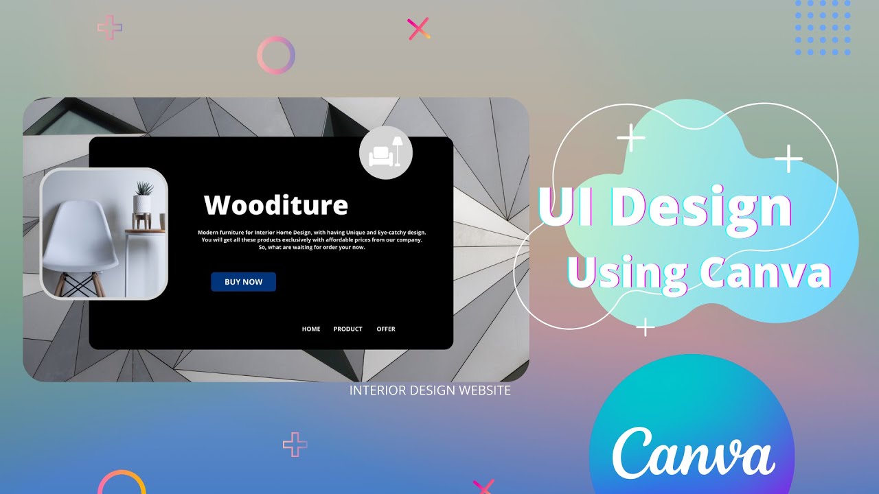 UI Design using Canva - Tutorial