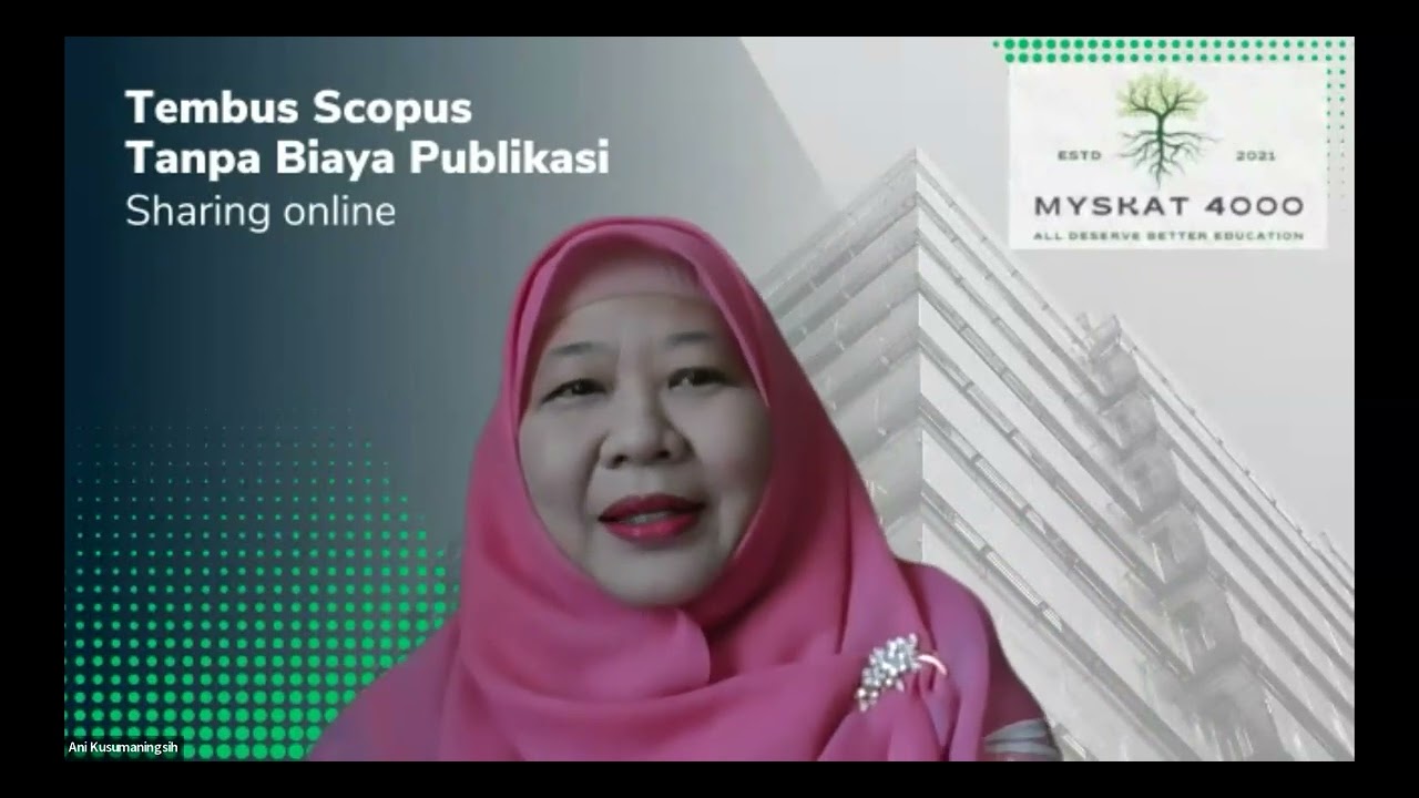 Sharing Publish Artikel di Jurnal Scopus Tanpa Biaya Publikasi dan Cepat Terbit