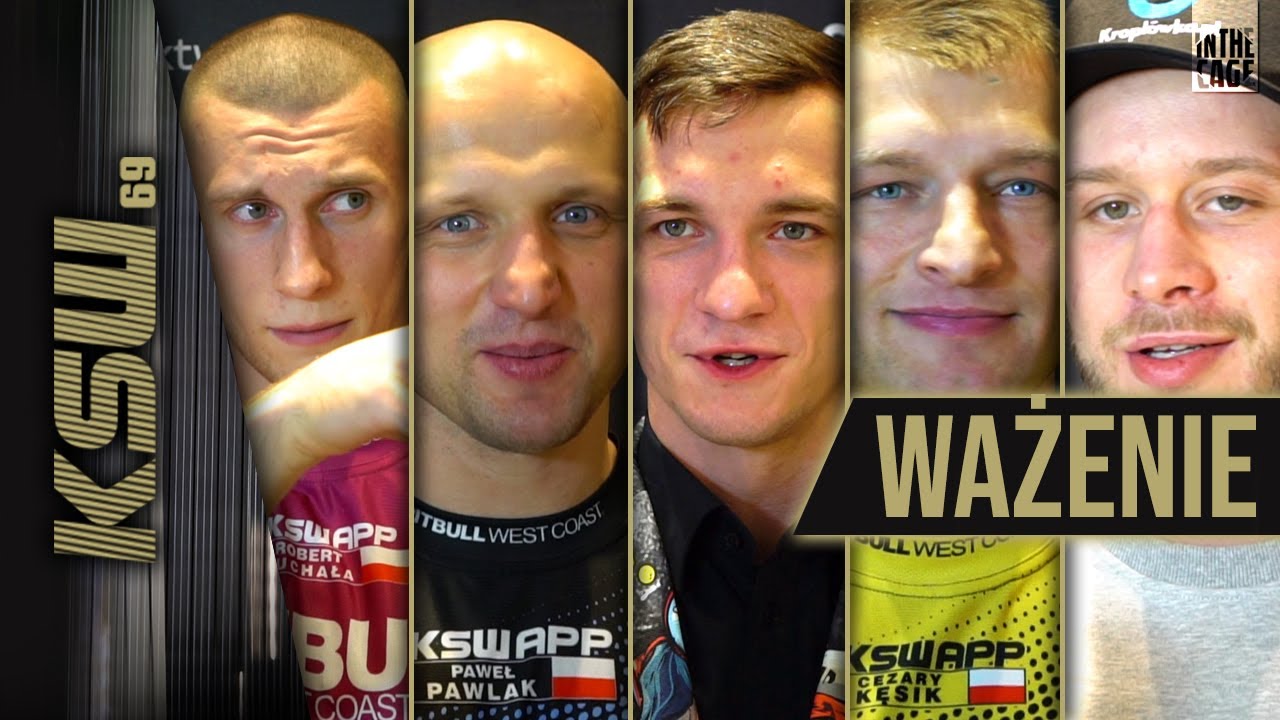 KSW 69: WAŻENIE [WSZYSTKIE WYWIADY]