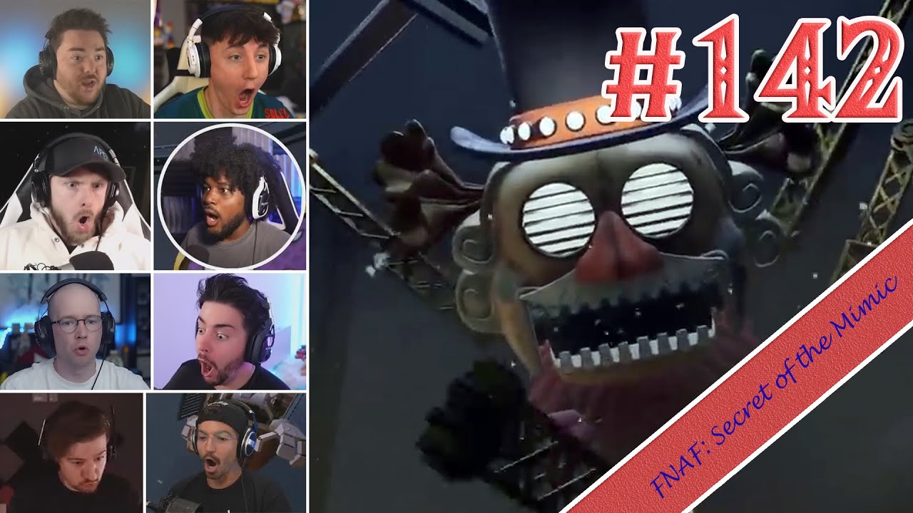 Gamers React to Possessed Big Top in Five Nights at Freddy's: Secret of the Mimic [#142]