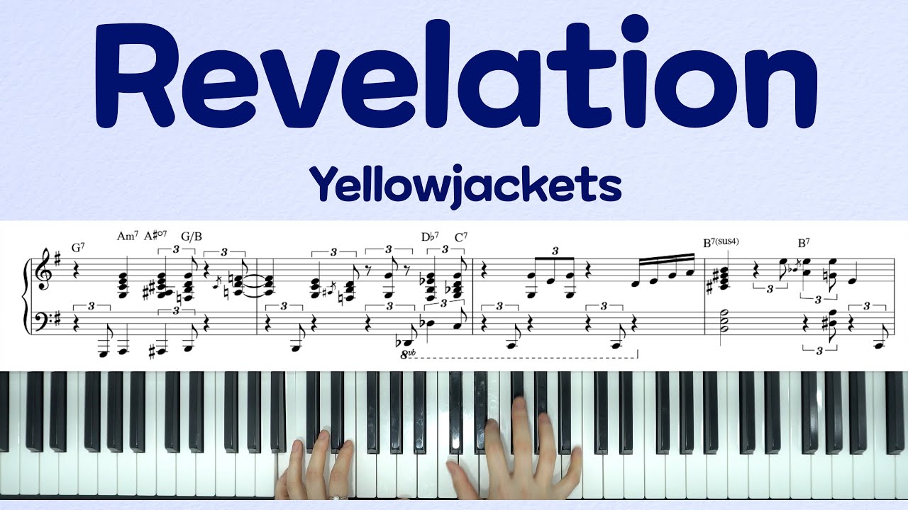 선생님 연주 #9. Revelation. Yellowjackets. Gospel Shuffle Piano